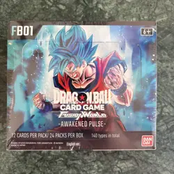 Dragon Ball Super Fusion World FB01 Awakened Pulse Booster Box ENG Sealed - Image 1
