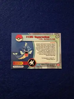 2000 Pokemon Gyarados Topps Holo #130 - Image 2