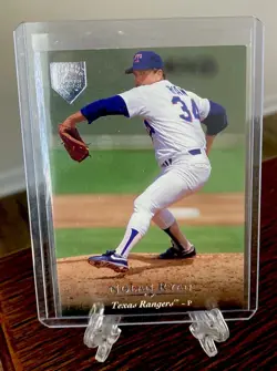 1995 Upper Deck Electric Diamond SP #448 Nolan Ryan TRIBUTE HOF GOAT - Image 3