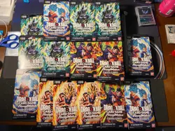 Bandai Dragon Ball Super Fusion World Cross Force FB10 Sleeved Booster Packs X15 - Image 1