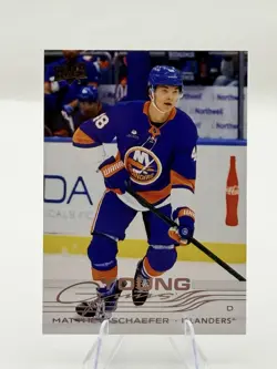 2025-26 Upper Deck Young Guns Matthew Schaefer #451 - Image 1