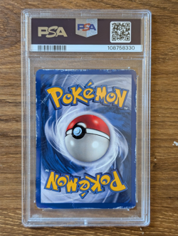 1999 Pokemon Base Game 1st Edition PSA 1 Machamp Holo Shadowless #8 Poor PR - Image 2