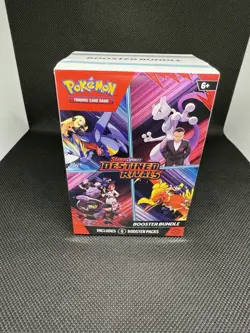 Pokemon Scarlet & Violet Destined Rivals Booster Bundle Box Sealed - Image 1