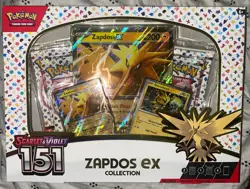 Pokemon TCG Scarlet & Violet 151 Zapdos EX Collection Brand New Sealed - Image 1