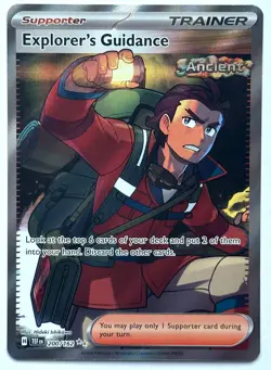 Explorer’s Guidance 200/162 - Pokemon TCG Temporal Forces Ultra Rare Holo - M/NM - Image 1