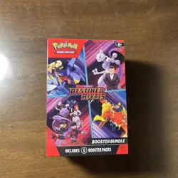 1 BRAND NEW SEALED POKEMON DESTINED RIVALS BOOSTER BUNDLE - Image 1