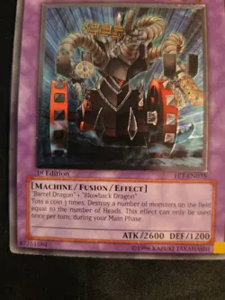 Yu-Gi-Oh! Gatling Dragon FET-ENO35 1st Edition Ultimate Rare - Image 3
