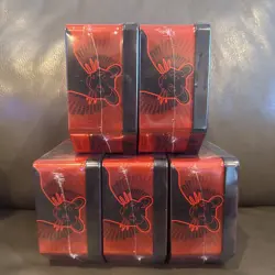 Pokemon Team Rocket MewTwo Tins New Sealed Destined Rivals - 5 Tins Total - Image 2