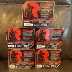 Pokemon Team Rocket MewTwo Tins New Sealed Destined Rivals - 5 Tins Total - Image 3