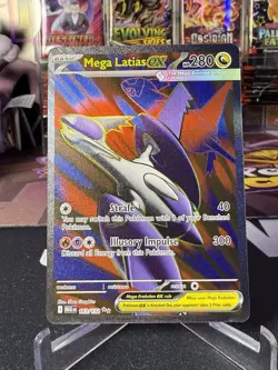 Pokemon Mega Evolution Mega Latias ex Full Art 163/132 NM- English - Image 1
