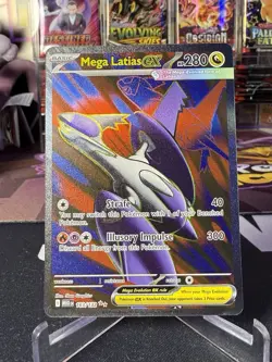 Pokemon Mega Evolution Mega Latias ex Full Art 163/132 NM- English - Image 2