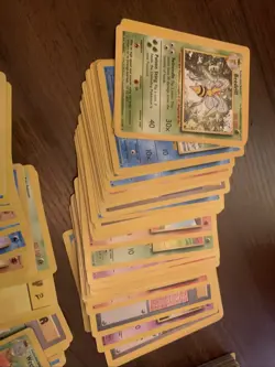 Pokemon TCG WOTC gen 1 And 2 Base Sets Lot Of 154 Preagreed On LP good MP - Image 1