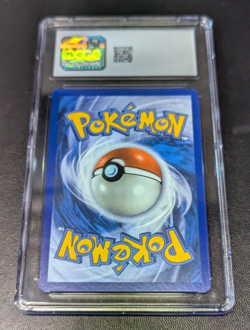 Pokemon 2024 Fezandipiti Graded CGC 10 Cosmo Holo Trick or Trade 096/167 - Image 2