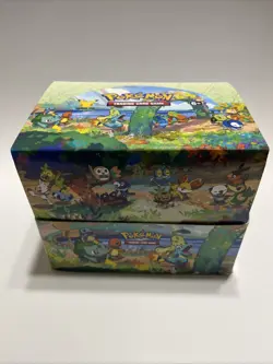 Pokemon Celebrations 25th Anniversary Display Box with EMPTY Mini Tins Full Set 820650809378 - Image 1
