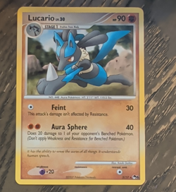 Pokemon TCG Lucario Pop Series 8 Regular Rare 002/017 EN 90HP - Image 1