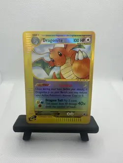 Dragonite Reverse Holo 43/165 Expedition Pokemon TCG e-Reader Rare EX/NM Vintage - Image 1