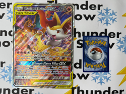 JUMBO Charizard Braixen GX Oversized Promo Card SM230 Full Art Holo Pokemon - Image 1