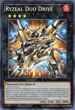 Ryzeal Duo Drive CRBR-EN006 1st ED NM Yu-Gi-Oh! ULTRA RARE - Image 1