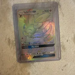 The Pokemon Company Sylveon GX 158/145 Guardians Rising Secret Rare FA Holo ENG - Image 1