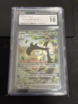 Pokemon Meowscarada ex 256/193 Paldea Evolved Special Illustration Rare CGC 10 - Image 3