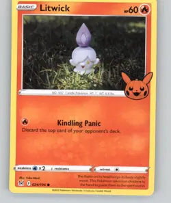 POKEMON Trick or Trade BOOster 2023 #024/196 Litwick - Image 1