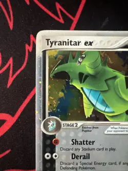 Tyranitar EX Holo 111/115 | Unseen Forces 2005 | Pokemon TCG Ultra Rare | MP - Image 2