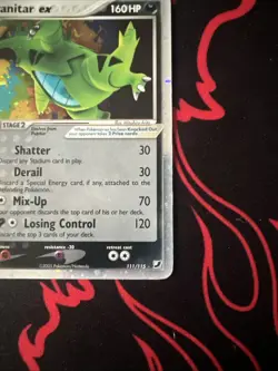Tyranitar EX Holo 111/115 | Unseen Forces 2005 | Pokemon TCG Ultra Rare | MP - Image 5