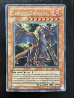 Tyrant Dragon Unlimited Ultra Rare Yu-Gi-Oh! Legacy Of Darkness LOD-034 - Image 1