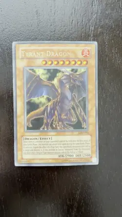 Tyrant Dragon Unlimited Ultra Rare Yu-Gi-Oh! Legacy Of Darkness LOD-034 - Image 2