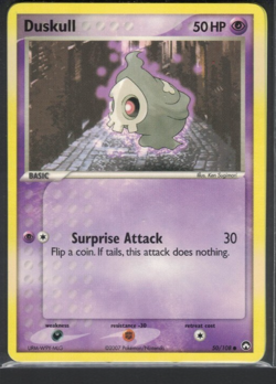 Pokemon EX Power Keepers Duskull 50/108 Common NM - Image 1