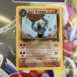 Pokemon TCG Dark Machoke Team Rocket Uncommon 40/82 1999 Excellent - Image 2