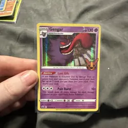Pokemon Gengar 057/198 Trick or Trade Promo Booster Holo Card NM - Image 1