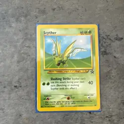 Pokemon 2000 Black Star Promo #45 Scyther, Wizards of the Coast Vintage Eng NM - Image 1