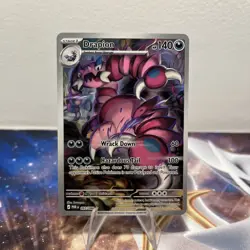 The Pokemon Company Drapion 097/088 Paradox Rift Illustration Rare Holo EN 140HP - Image 1