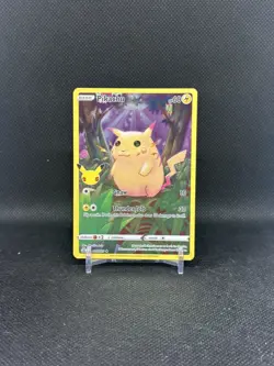 Pokemon Pikachu TCG Holo Rare Card Celebrations 005/025 NM - Image 1