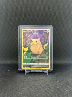 Pokemon Pikachu TCG Holo Rare Card Celebrations 005/025 NM - Image 3