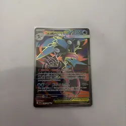 Mega Greninja EX Full Art Holo Ultra Rare 100/086 chaos rising English NM - Image 2