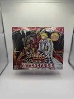 YUGIOH Crimson Crisis 1st Edition Booster Box NEW SEALED RARE - Image 1