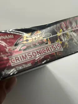 YUGIOH Crimson Crisis 1st Edition Booster Box NEW SEALED RARE - Image 2