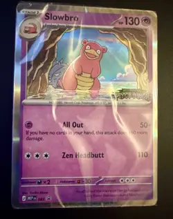 Pokemon TCG Pitch Black Sealed Slowbro Deck from Build & Battle Box Pre Release - Image 1