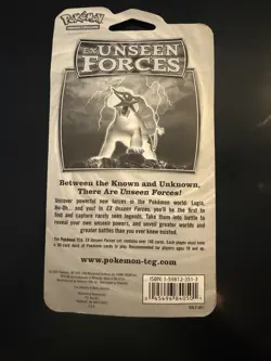 Factory Sealed Pokemon Unseen Forces. Rare - Image 2