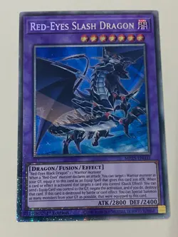 Yugioh Red-Eyes Slash Dragon - 1st Edition Starlight Rare NM - Free Holo C - Image 1