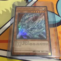 Yu-Gi-Oh! Krystal Dragon MVP1-ENSV2 Limited Edition Ultra Rare NM - Image 1