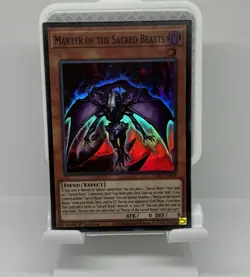 Yugioh! Martyr of the Sacred Beasts CORI-EN009 CHAOS ORIGINS In Hand - Image 1
