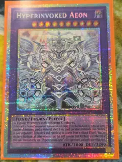 CORI-EN033 Hyperinvoked Aeon Starlight Rare 1st Ed YuGiOh - Image 1