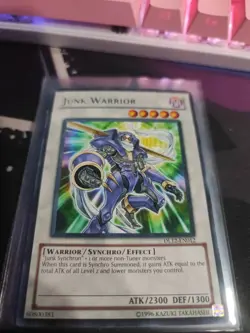 Yugioh! MP Junk Warrior - Blue - DL12-EN012 - Rare - Unlimited Edition Moderate - Image 1