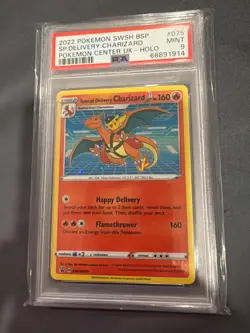 Special Delivery Charizard SWSH075 SWSH: Sword & Shield Promo Cards Holo PSA - 9 - Image 1