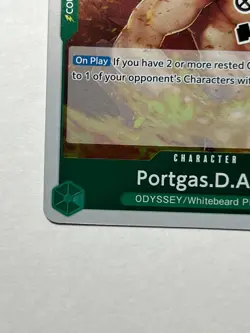 Portgas.D.Ace OP09-035 Judge Pack Vol. 6 Foil Promotion Card - Image 4