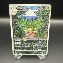 Pokemon Exeggutor TCG Illustration Rare Mega Evolution Card 135/132 - Image 1