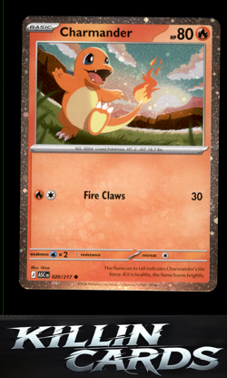 Charmander - 020/217 (Cosmos Holo) 020/217 Pokemon Common Miscellaneous Cards & - Image 1